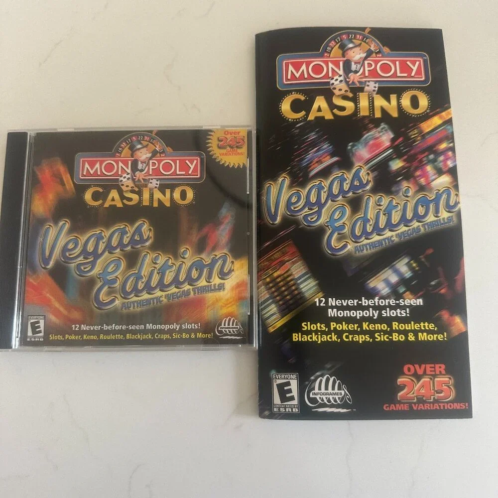 2 for $10 🎁Monopoly Casino: Vegas Edition CD-Rom